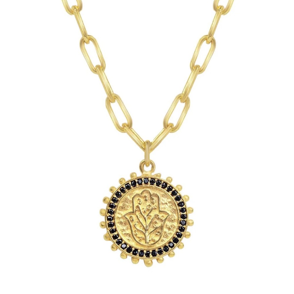 Karma and Luck Protected Blessing Double Sided Necklace - Picture 4 of 6